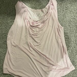 wild fable Sleeveless Draped Neck Tank Top - Pale Pink